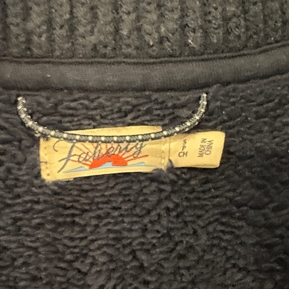 FAHERTY HIGH PILE FLEECE JACKET MOUNTAIN SUNSET  Size S - Picture 8 of 15